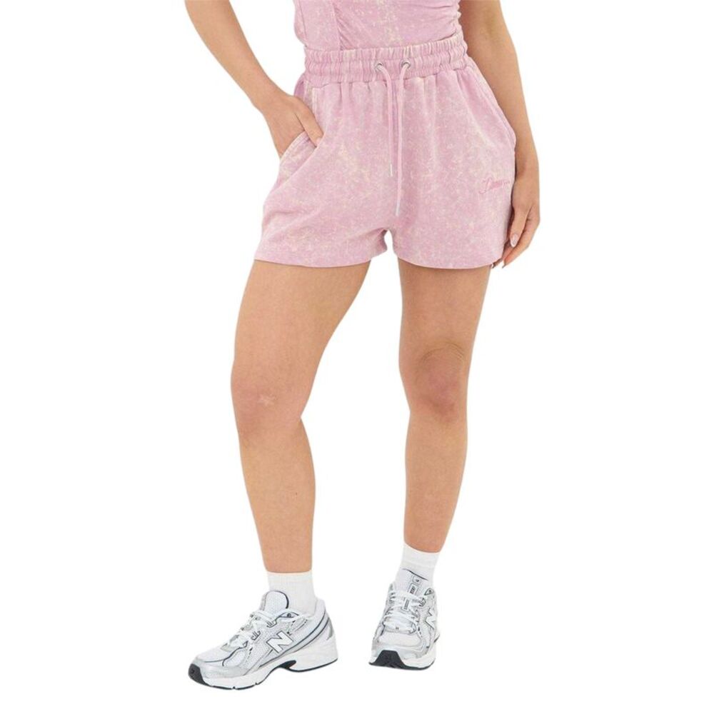 I Saw It First Womens/Ladies Cotton Blend Relaxed Fit Shorts / Dusty Pink